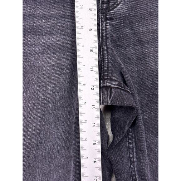 Abercrombie & Fitch Jeans 28 / 6L Womens 90s Straight Curve Love Black Denim - Picture 4 of 7